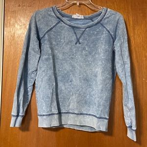 Wide Neck Sweatshirt